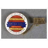 10K GOLD MICHIGAN LPN GRADUATE PIN