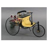 FRANKLIN MINT 1886 BENZ PATENT MOTORWAGEN 1:8