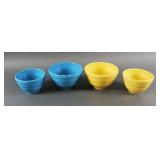 (4) FIESTA NESTING BOWLS