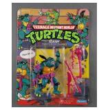 1990 TMNT SLASH PURPLE BELT ACTION FIGURE MOC