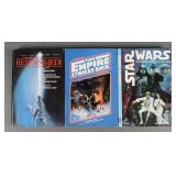(3) STAR WARS ORIGINAL TRILOGY HC BOOKS 1976