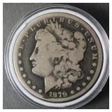 1879-CC MORGAN SILVER DOLLAR