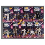 (9) 1983 JUST TOYS STAR WARS BENDEMS