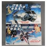 STAR WARS TIE & X-WING FIGHTER MODELS MPC