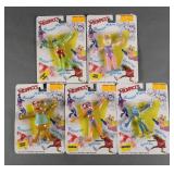 (5) MUPPETS BENDABLE FIGURES NOS