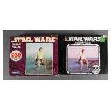 (2) STAR WARS LUKE SKYWALKER PUZZLES 1977