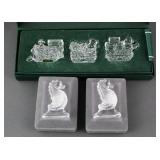 (3) WATERFORD CRYSTAL ORIG. BOXES