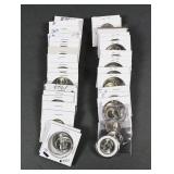 (43) SILVER WASHINGTON QUARTERS