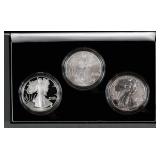 AMERICAN EAGLE 20TH ANNIVERSARY SILVER COIN SET