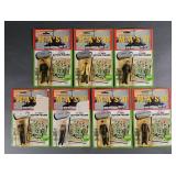 (7) 1982 MASH ACTION FIGURES MOC