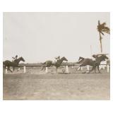 ORIENTAL PARK ACTION PHOTOGRAPH OF RACE 1927