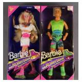 BARBIE & KEN ROLLERBLADE DOLLS, NRFB