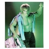 SIGNED LOU FERRIGNO INCREDIBLE HULK PHOTO