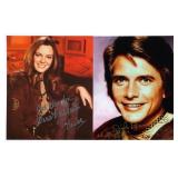 SIGNED ANNE LOCKHART & DIRK BENEDICT PHOTOS