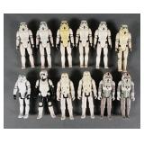 (12) KENNER STAR WARS OT TROOPER FIGURES