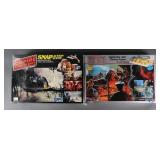 (2) STAR WARS MPC MODEL KITS JABBA YODA