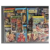 BOOKS: (10) PULP FICTION, SCI FI NOVELS