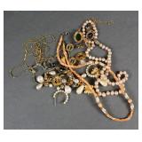 COLLECTION OF COSTUME JEWELRY INCL SWAROVSKI