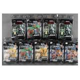 (9) STAR WARS SAGA COLLECTION FIGURES MOC