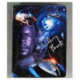 FM STAR TREK AVERY BROOKS SIGNED PLATE