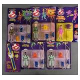 (5) KENNER GHOSTBUSTERS FIGURES & WATCH MOC