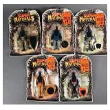 (5) 1987 SUPER NATURALS TONKA ACTION FIGURES
