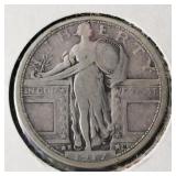 COIN: U.S. 1917-S STANDING LIBERTY QUARTER