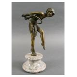 ART DECO STYLE DANCER SCULPTURE