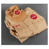 COCA COLA UNIFORM MID CENTURY COMPLETE