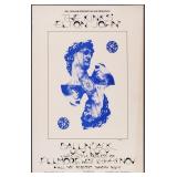 ORIGINAL POSTER: THE KINKS ELTON JOHN 1970 BG 256