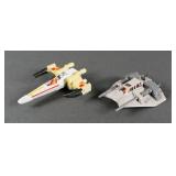 1978-80 KENNER DIE-CAST X-WING & SNOWSPEEDER