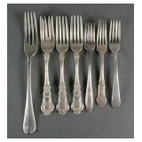 STERLING SILVER SPOONS (7)