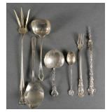 STERLING SILVER SERVING PIECES (7)