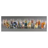 COMPLETE SET OF 12 STAR WARS BURGER KING GLASSES