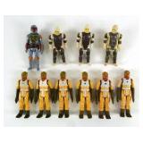 (10) KENNER STAR WARS BOUNTY HUNTER FIGURES