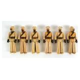 (6) KENNER STAR WARS ANH TUSKEN RAIDER FIGURES