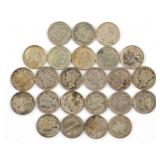 (24) US SILVER DIMES 10C
