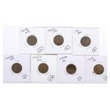 COINS: LINCOLN CENTS, 1911 TO 1932, AU