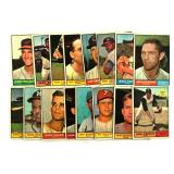 (16) 1961 TOPPS BASEBALL CARDS