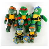 (5) TMNT PLUSH TOY LOT