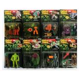 (8) SWAMP THING ACTION FIGURES MOC KENNER