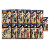(13) BRONZE BOMBERS MOC ACTION FIGURES OLMEC 1988
