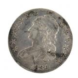1834 CAPPED BUST SILVER HALF DOLLAR