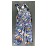 VINTAGE STAR WARS DENIM OVERALLS SIZE 1