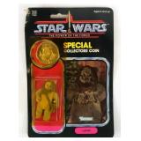 STAR WARS POTF LUMAT EWOK 92 BACK 1984