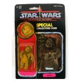 STAR WARS POTF LUMAT EWOK 92 BACK 1984