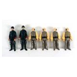 (6) KENNER STAR WARS ESB BESPIN GUARDS & LOBOT
