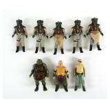 (8) 1983 KENNER STAR WARS ROTJ FIGURES