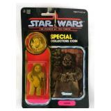 STAR WARS POTF LUMAT EWOK 92 BACK 1984