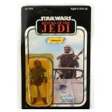 STAR WARS ROTJ WEEQUAY ACTION FIGURE 77 BACK 1983